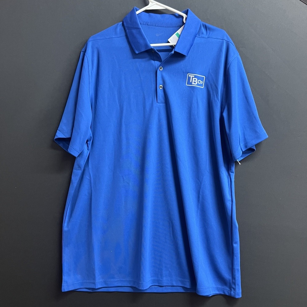 Nike Polo‎ Shirt  sz XL Royal Blue Sportswear Golf XL NWT